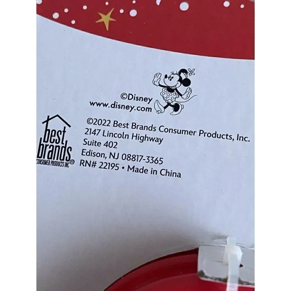 Disney Minnie Mouse Christmas KITCHEN‎ SINK STRAINER Standard Size Drain Oh Joy!